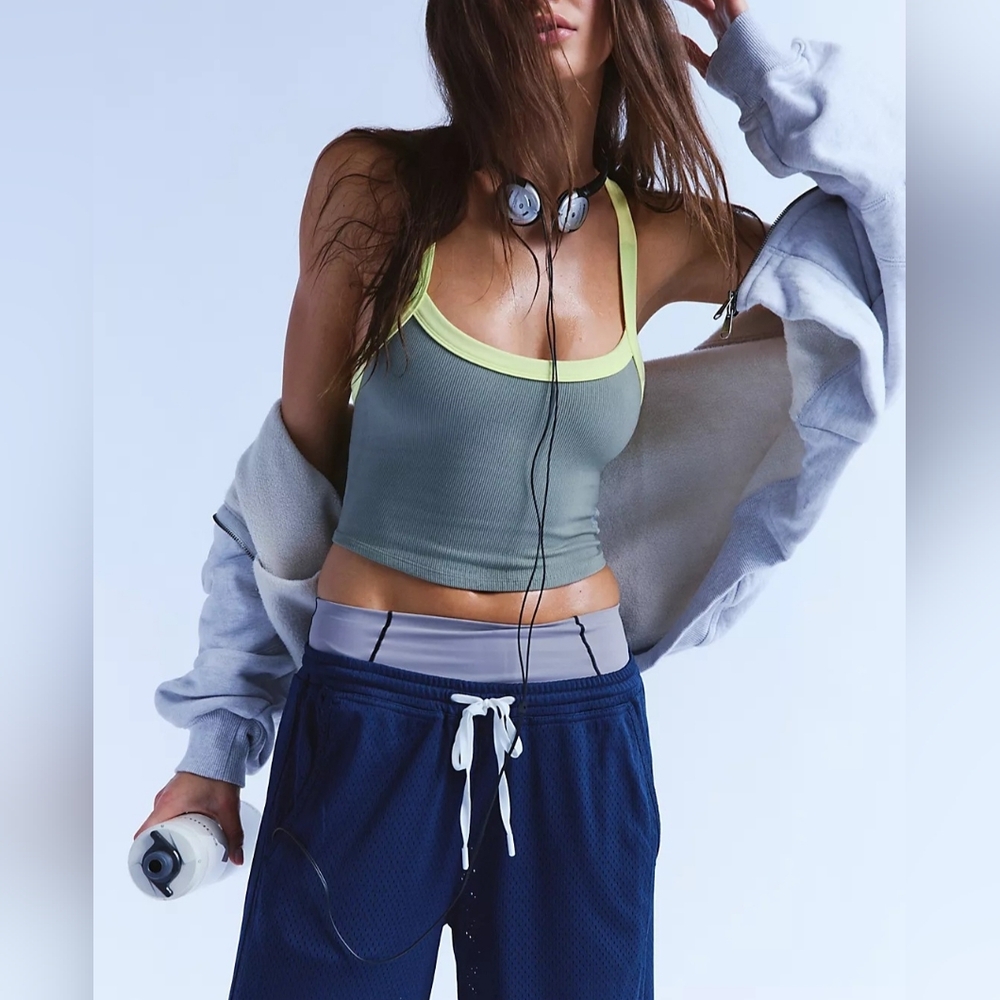 NWT FP Movement All Clear Colorblock Cami XL